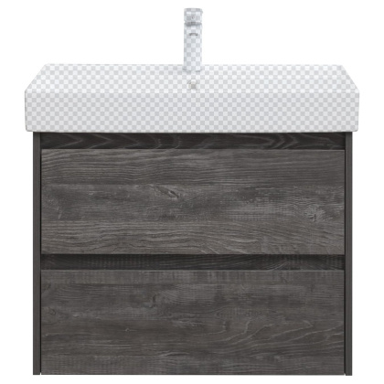 Тумба под раковину Aquanet Nova Lite 75 дуб серый (2 ящика)