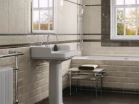 19053 Плитка настенная 19053 Эль-Реаль коричневый грань 9.9*20*9.2 (40шт\0.8м2)