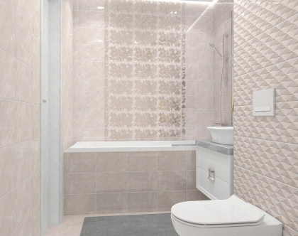 Плитка настенная 8300 Баккара структура 20*30*7,7 (23шт/1,38м2), м2