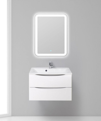 Раковина из литьевого мрамора BelBagno BB750/450-LV-MR-PR Раковина из литьевого мрамора BelBagno BB750/450-LV-MR-PR
