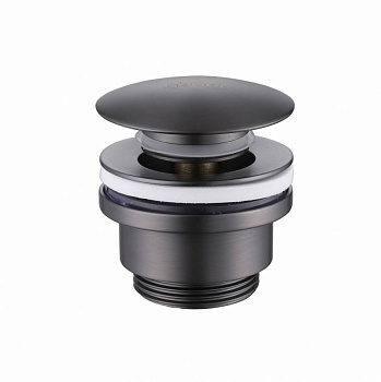 Донный клапан ABBER AF0011NG без перелива, клик-клак, никель Донный клапан ABBER AF0011NG без перелива, клик-клак, никель