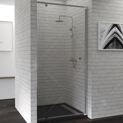 Душевая дверь RGW Passage PA-02 70 04080207-11 профиль Хром стекло прозрачное