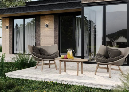 Ступень угловая SG158500N\GR\ANS Терраса коричневый  (30см*30см*8мм) (1уп/4шт) противоскользящая лев, шт