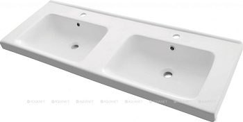 Раковина керамическая "Гармония-125 двойная"