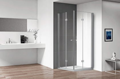 ECO-O-AS-2-80-C-Cr Душевой уголок