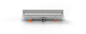 Душевой лоток 35 см Creto Walkway CRE-350 WH-P с решеткой, хром Душевой лоток 35 см Creto Walkway CRE-350 WH-P с решеткой, хром