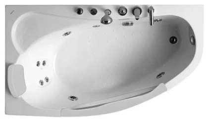 Акриловая ванна Gemy 160х95 G9046 B L Акриловая ванна Gemy 160х95 G9046 B L