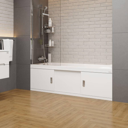 Экран под ванну Onika Монако-Эконом 150 белый Экран под ванну Onika Монако-Эконом 150 белый