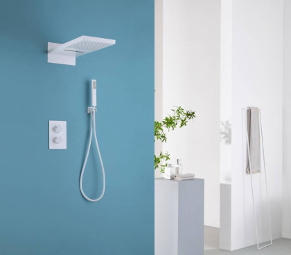 Душевой набор Abber Weiss Insel AF8052W белый