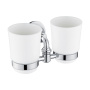 2 стакана с держателем, RG1222 Rose, Хром