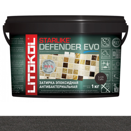 Затирка эпоксидная STARLIKE DEFENDER EVO, S.235 CAFFE 1кг Затирка эпоксидная STARLIKE DEFENDER EVO, S.235 CAFFE 1кг