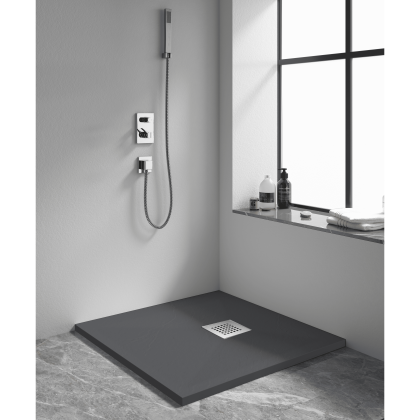 Душевой поддон квадрат STONE TRAY-G  800x800 Душевой поддон квадрат STONE TRAY-G  800x800