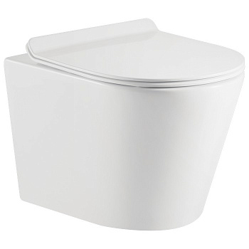 Унитаз подвесной OMNIRES TAMPA SLIM TAMPAMWBP-SL Унитаз подвесной OMNIRES TAMPA SLIM TAMPAMWBP-SL