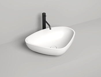 Раковина Salini GLORIA 306 1102206MRH S-Stone покраска по RAL снаружи, накладная, матовая