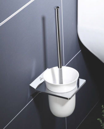 Ершик для унитаза керамика, RG1600 Rose, Хром Ершик для унитаза керамика, RG1600 Rose, Хром