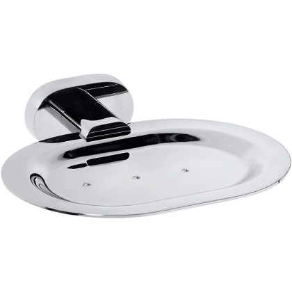 Мыльница Bemeta Oval 118408041 Хром, овальная