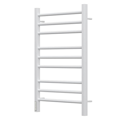 Полотенцесушитель электрический Point Веста PN70758W П9 500x800, диммер слева, белый Полотенцесушитель электрический Point Веста PN70758W П9 500x800, диммер слева, белый