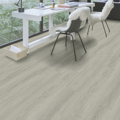 Виниловый ламинат Quick Step SPC Atmosphere ASPC 20248 Дуб Серый Гладкий