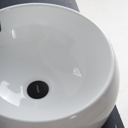 Раковина накладная керамическая круглая BB1065 Раковина накладная керамическая круглая BB1065