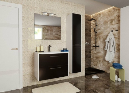 Комплект мебели Vegas 800х450 подвесной 2 ящика (ШхГхВ) 798х446х607