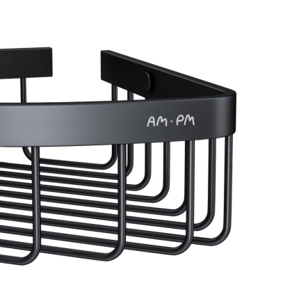 A7452222 Sense L Корзина для душа угловая двухъярусная, черный A7452222 Sense L Корзина для душа угловая двухъярусная, черный