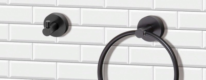 Крючок для полотенец Bemeta Dark 104106020, черный