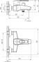 Смеситель Rossinka T40-31 для ванны Смеситель Rossinka T40-31 для ванны