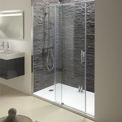 Душевая дверь Jacob Delafon Contra 170 профиль хром, шт