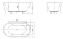 Акриловая ванна BELBAGNO BB202-1600-800