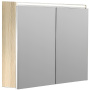 Зеркальный шкаф Vallessi 80 LIGHT OAK с подстветкой 547-L Boheme Зеркальный шкаф Vallessi 80 LIGHT OAK с подстветкой 547-L Boheme