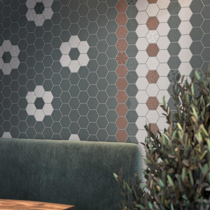 Агуста розовый матовый 29,7x29,8x0,69 из 30 частей 5,2х6