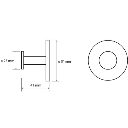 Крючок Bemeta Omega 104206272 Хром