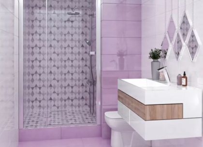 10100000591 Плитка облиц. Viola GT Сиреневый 60*25 03_ 1 \57,6