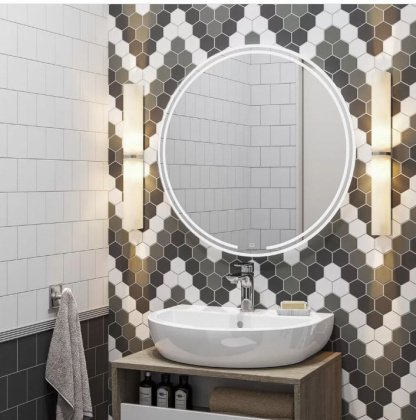 Керамогранит SG244800N Агуста серый тёмный (24см*24см*7мм) (23шт/1,09м2) матовый, м2