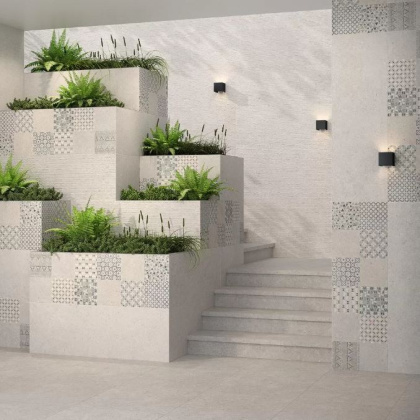 Ступень клееная SG653720R\GCF Риккарди серый светлый 33см*60см*9мм (1уп/4шт/)матовый , шт