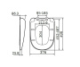 Сиденье для унитаза с микролифтом, быстросъемное C307851WH Sensation Сиденье для унитаза с микролифтом, быстросъемное C307851WH Sensation
