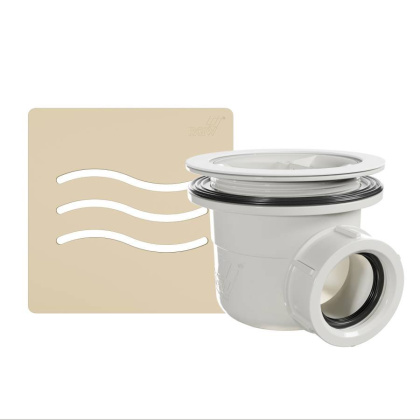 Сифон для душевых поддонов RGW S-010-1 Волна пустыня 90 мм, RGW 502411101-13 Сифон для душевых поддонов RGW S-010-1 Волна пустыня 90 мм, RGW 502411101-13