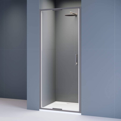 Душевая дверь  80*195 RGW SV-05-Gr Серый/Прозрачное/8 мм (Easy)