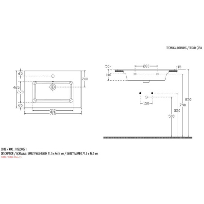 Раковина Allen Brau Fantasy 72 4.11011.20 белый глянец Раковина Allen Brau Fantasy 72 4.11011.20 белый глянец