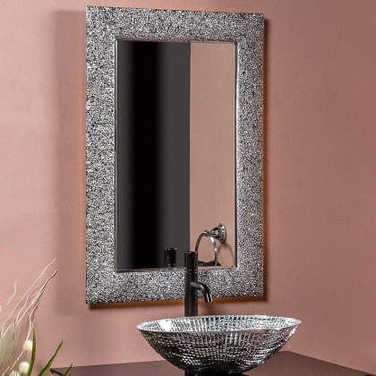 Зеркало AURA 60*90 серебро, с подсветкой 538 Boheme Зеркало AURA 60*90 серебро, с подсветкой 538 Boheme