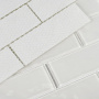 Мозаика Bonaparte Стеклянная Rumba White 30х30 см