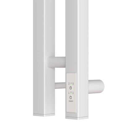 Полотенцесушитель электрический Point Гермес PN13812W П3 80x1200 диммер справа, белый Полотенцесушитель электрический Point Гермес PN13812W П3 80x1200 диммер справа, белый