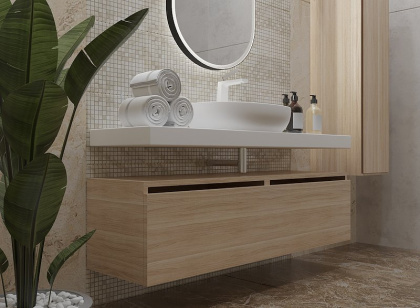 Ящик под столешницу 140см LIGHT OAK VALLESSI UNO-S 897-140-L Boheme