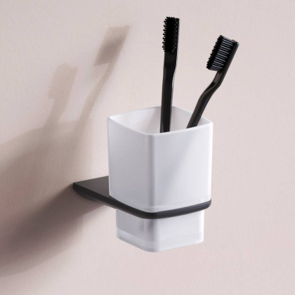 Набор аксессуаров для зоны красоты и туалета, черный AK50D1206B