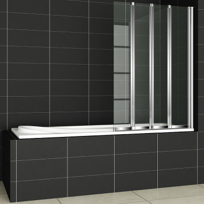 PRATICO-V-4-100/140-C-Cr шторка на ванну