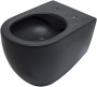 Чаша подвесного унитаза Allen Brau Reality 4.32006.31 черный матовый Чаша подвесного унитаза Allen Brau Reality 4.32006.31 черный матовый