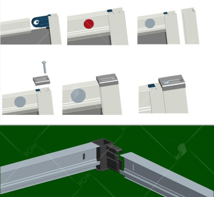 Душевая дверь RGW Classic CL-14-B 100 32091410-14 профиль Черный стекло прозрачное