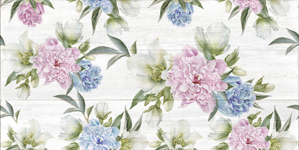 Плитка настенная Land белый узор 08-00-01-2672 20х40 (15шт/1,2м2),м2