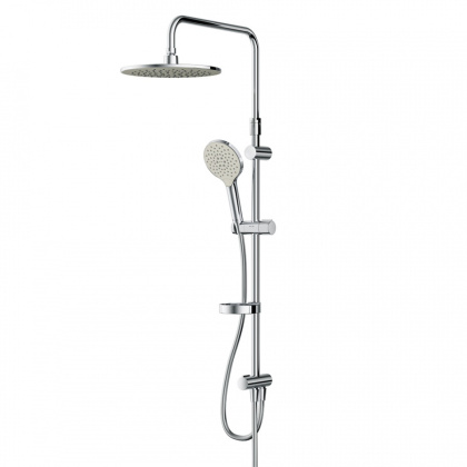 F0780064 Like душевая система, верхний душ 250 мм, ручной душ 120 мм, 3 функции, Хром, шт. F0780064 Like душевая система, верхний душ 250 мм, ручной душ 120 мм, 3 функции, Хром, шт.