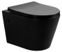 Унитаз Timo INARI TK-503 MB подвесной безободковый черный матовый Унитаз Timo INARI TK-503 MB подвесной безободковый черный матовый